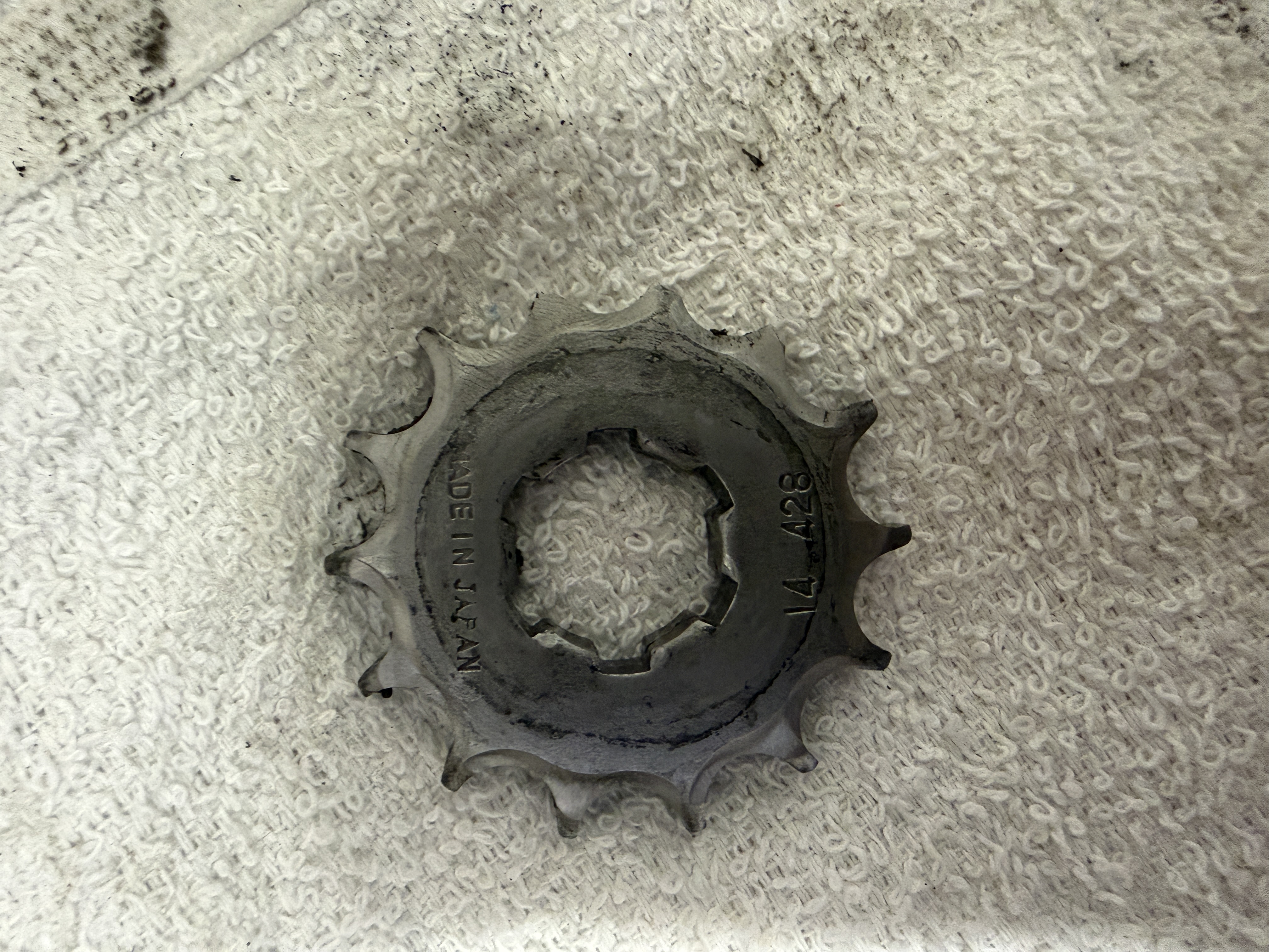 Sprockets and chain